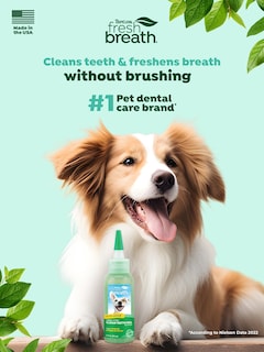 Foto 2 | Gel De Cuidado Bucal Tropiclean Fresh Breath Clean Teeth Para Perros - Venta Internacional.