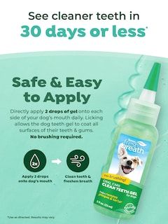 Foto 3 | Gel De Cuidado Bucal Tropiclean Fresh Breath Clean Teeth Para Perros - Venta Internacional.