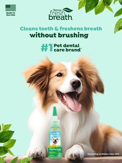 Foto 2 | Gel Tropiclean Clean Para Perros Dog Dental Care, 60 Ml - Venta Internacional.
