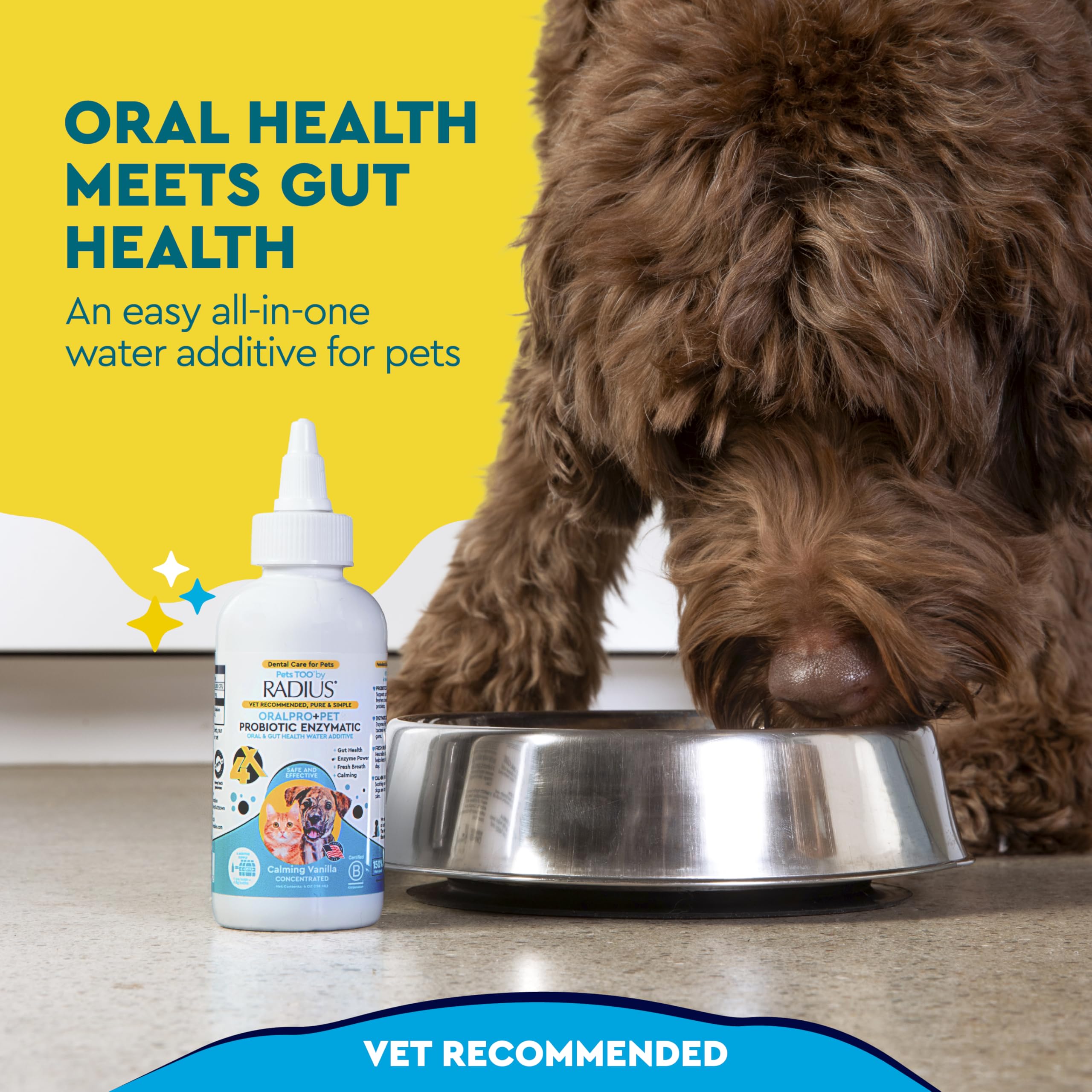 Foto 5 pulgar | Aditivo De Agua Dental Radius Oralpro+ Probiótico Para Mascotas 120 Ml - Venta Internacional.