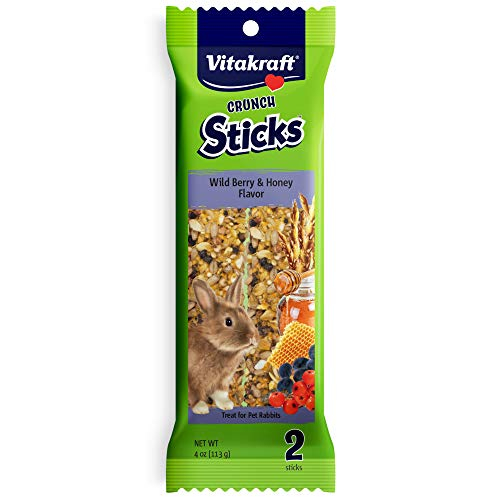 Foto 2 pulgar | Palitos Masticables Para Conejos Vitakraft Crunch Sticks, Zanahoria Y Miel - Venta Internacional.