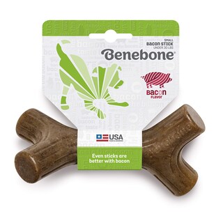 Foto 3 | Juguete Masticable Para Perros Benebone Bacon Stick De Madera Auténtica, Duradero, Pequeño - Venta Internacional.