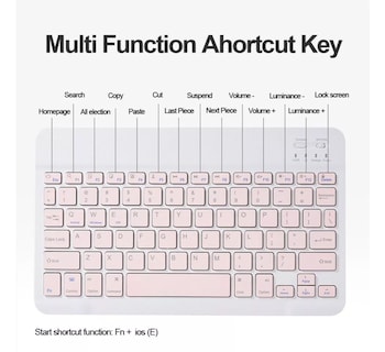Foto 4 | Venta Internacional-Teclado con Mouse y Funda para iPad de 10.2" color Negro