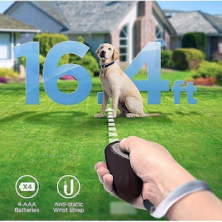 Foto 5 | Dispositivo De Adiestramiento Ultrasónico 2 En 1 Para Disuadir Los Ladridos De Perros, Color Gris - Venta Internacional
