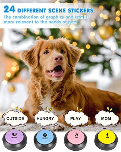 Foto 7 pulgar | Juego De Botones Para Hablar Con Perros, Para Adiestramiento De Mascotas, 4 Botones - Venta Internacional.