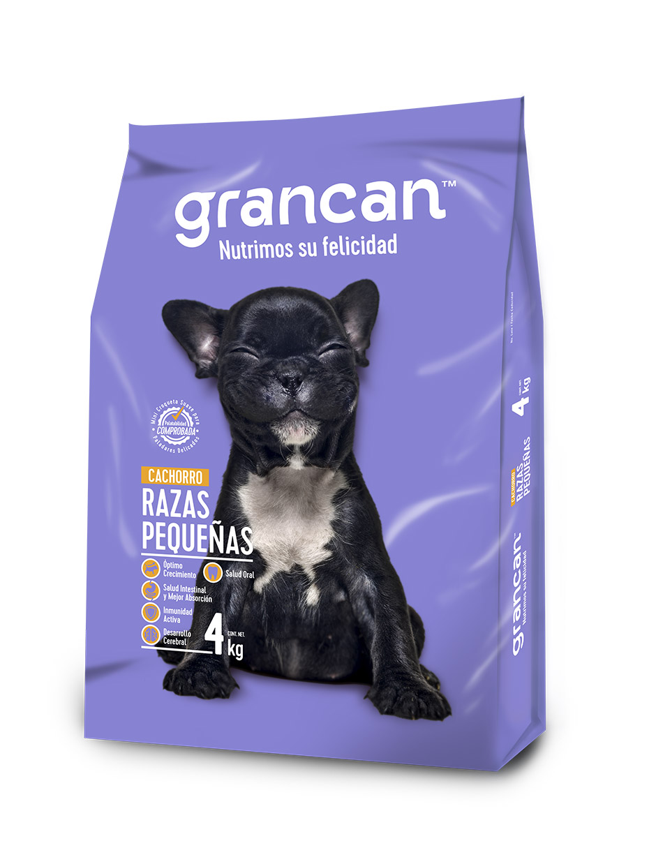 Croqueta Grancan Cachorro Para Razas Pequeñas 4 Kg