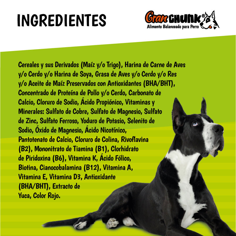 Foto 6 pulgar | Croqueta Para Perros Adultos Granchunk 25 Kg