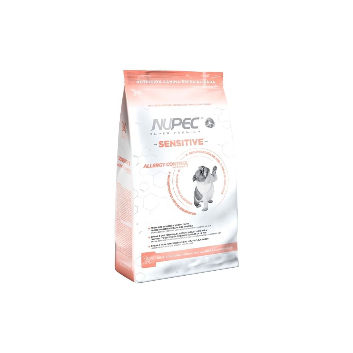 Alimento para Mascota Sensitive Nupec de 15 Kg