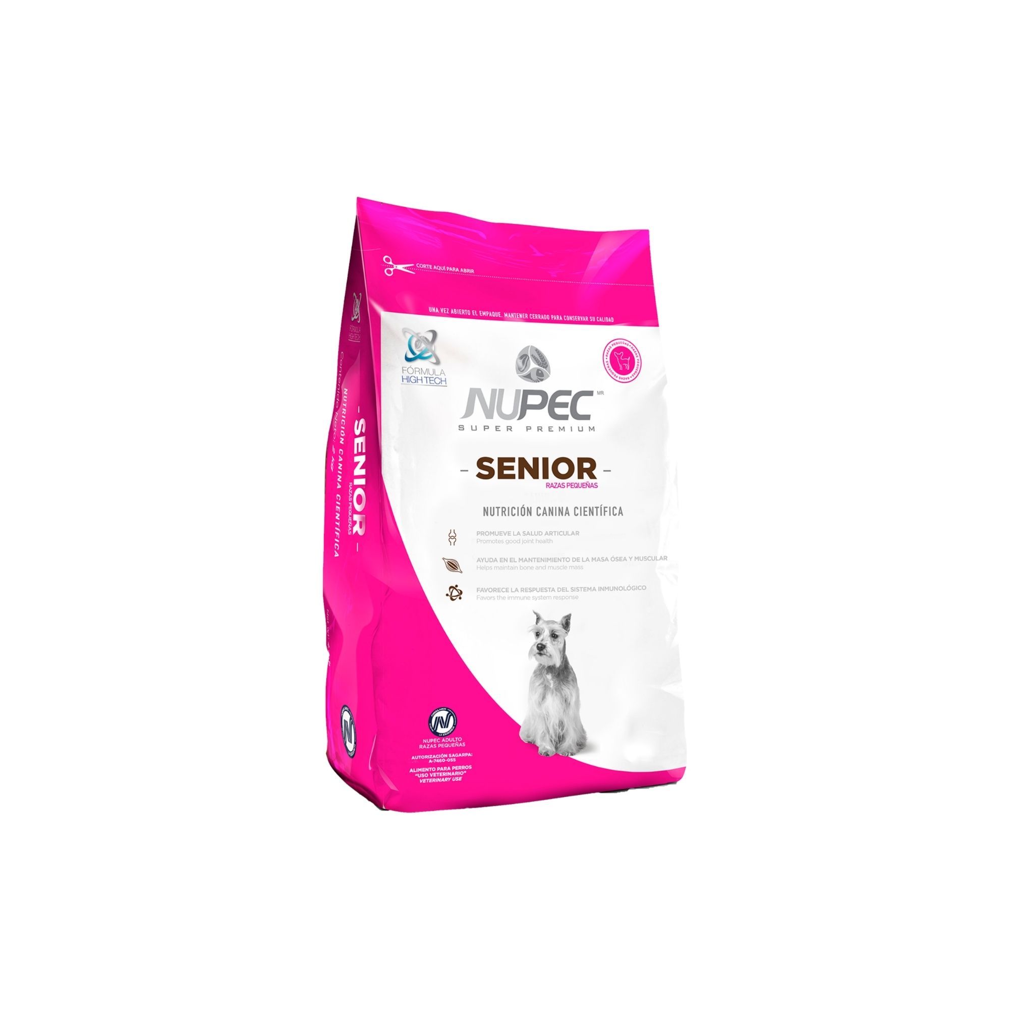 Alimento para Mascota Nupec Senior Raza Pequeña de 2 Kg