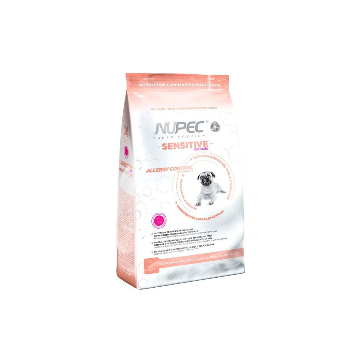 Alimento para Perro Nupec Sensitive Raza Pequeña de 2 Kg