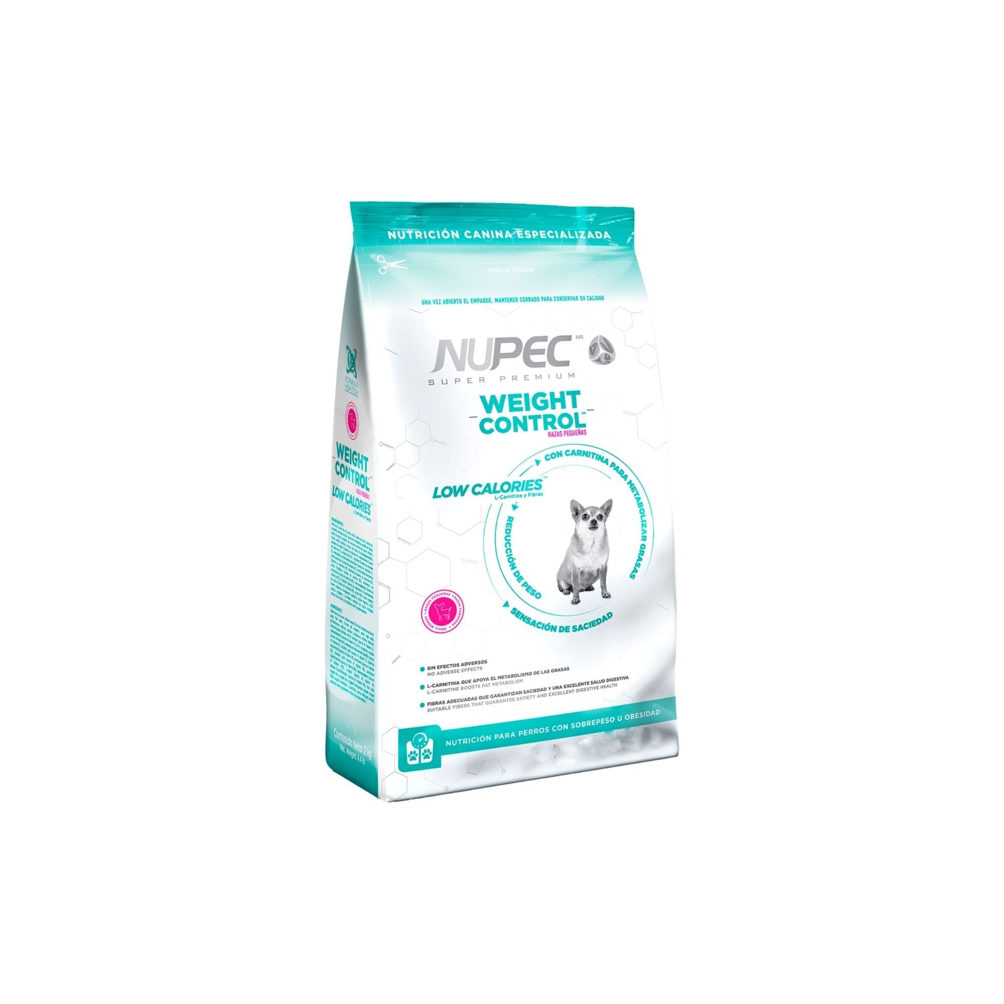 Alimento para Mascota Nupec Weight Control Raza Pequeña de 2 Kg $539