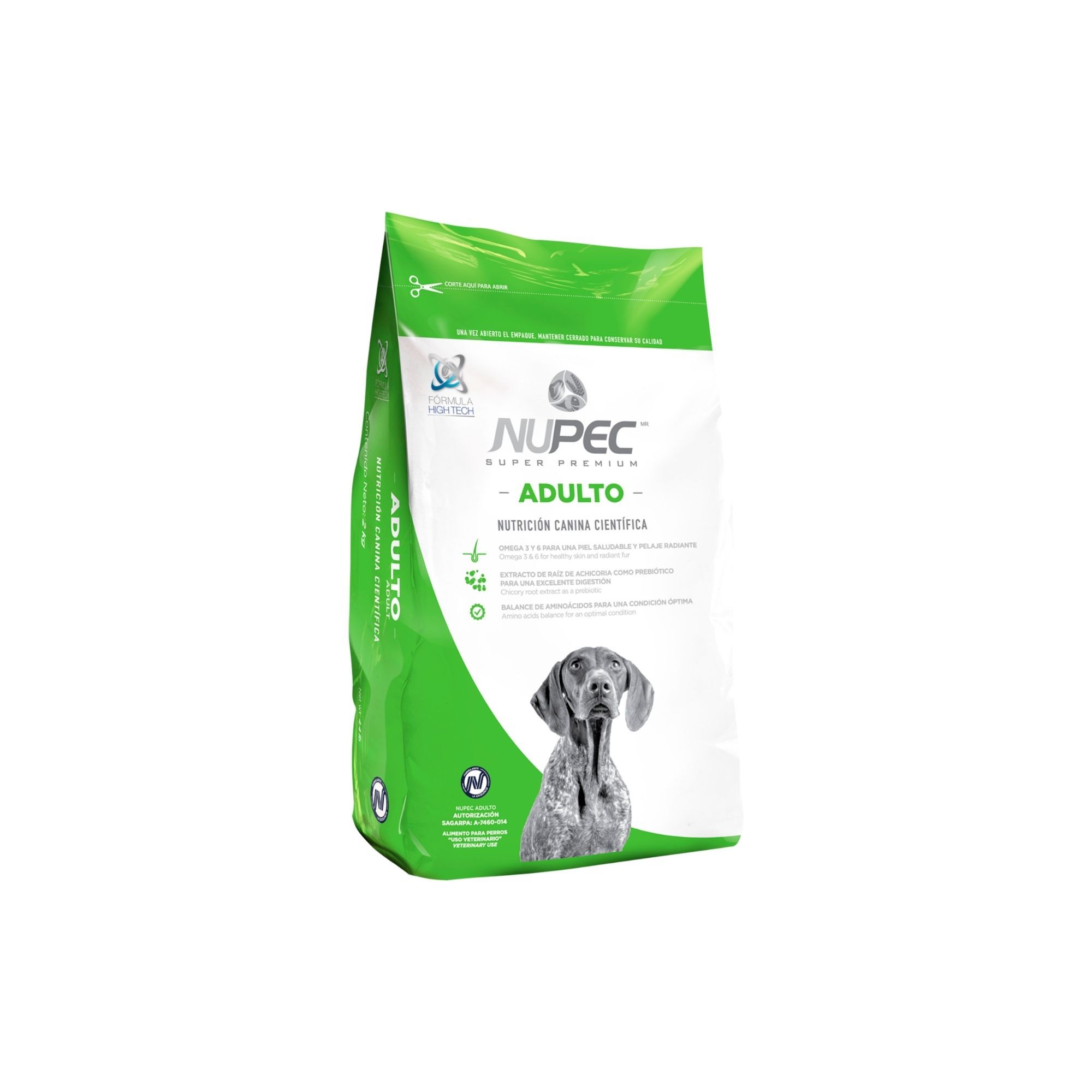 Foto 2 pulgar | Alimento para Mascota Nupec Adulto de 2 Kg