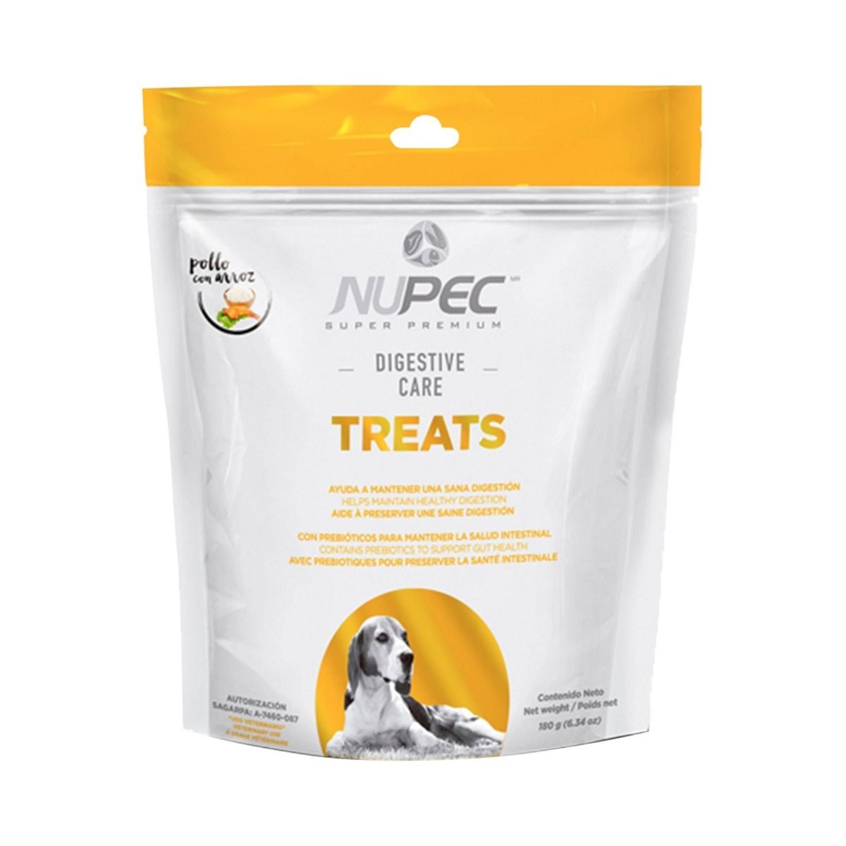 Foto 2 pulgar | Premio para Perro Treats Digestive Care Nupec 180 g