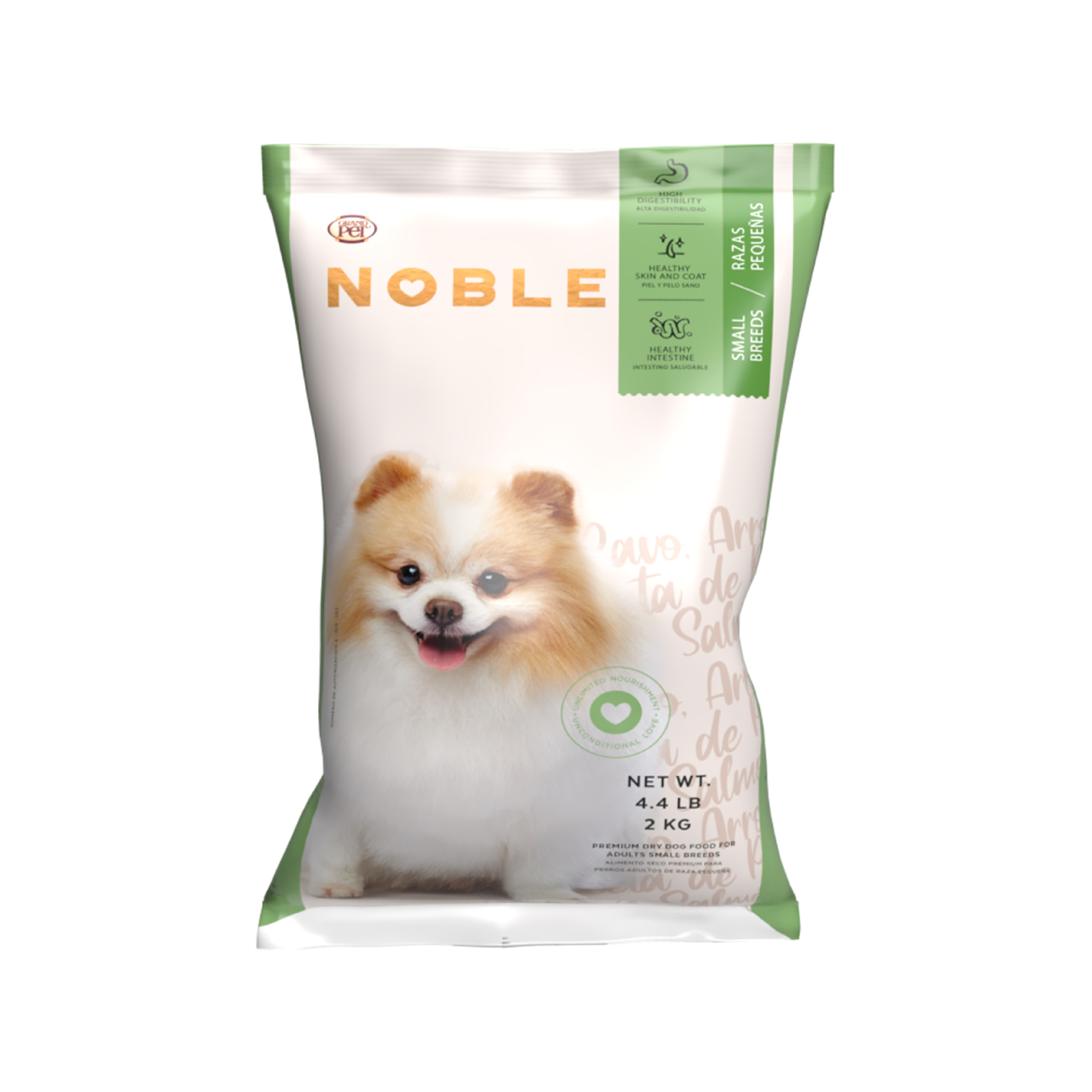 Alimento Seco Noble para Perro Adulto de Raza Pequeña