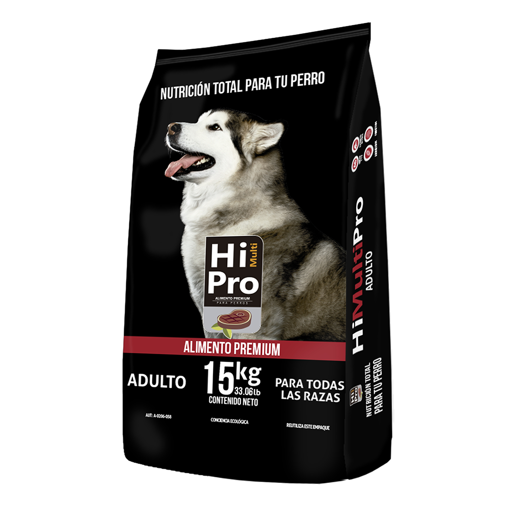 Alimento para Mascotas Hi Multipro Adulto 15kg