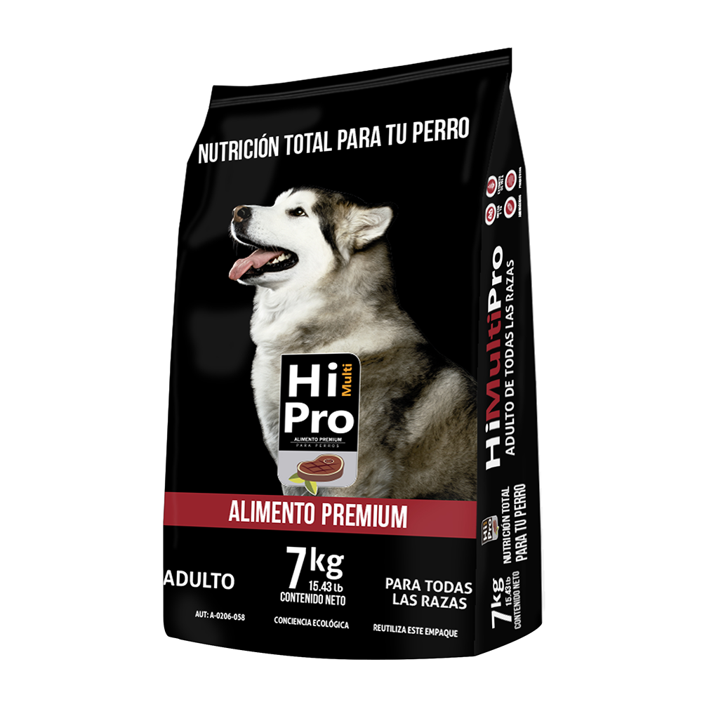 Alimento para Mascotas Hi Multipro Adulto 7 Kilos