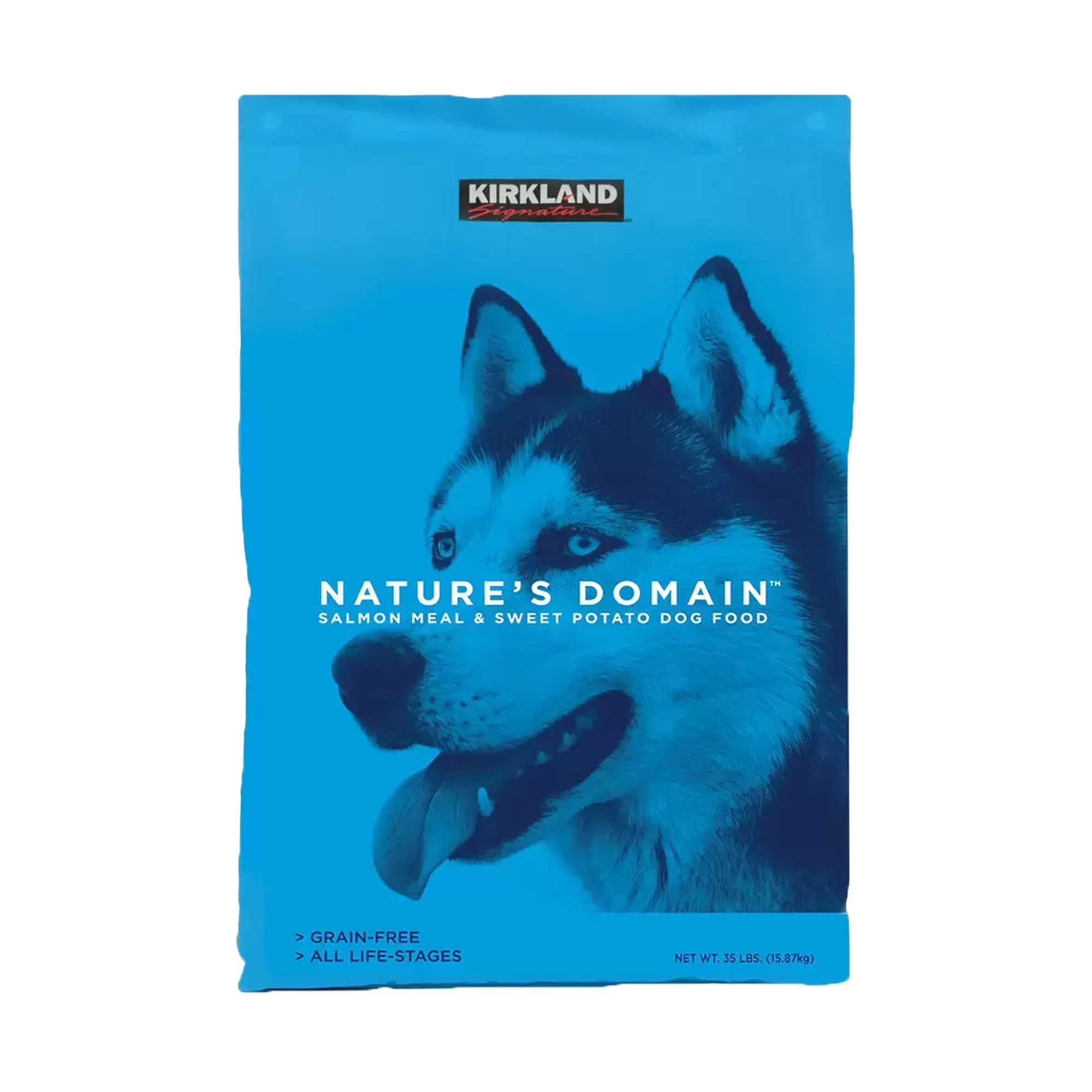 Alimento Super Premium Para Perro - Salmon Y Camote Kirkland 15.87 Kg