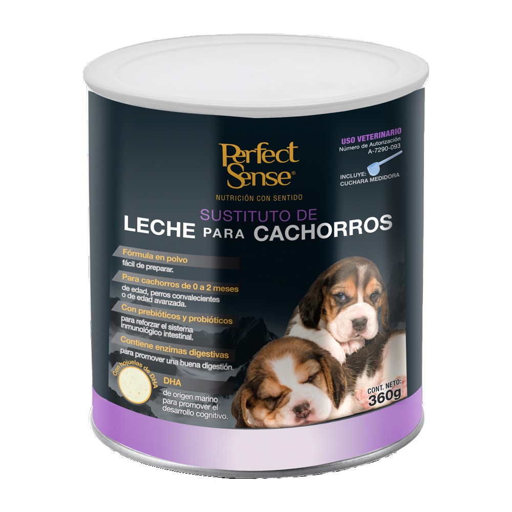 Sustituto de Leche para Perritos 0-2 Meses Perfect Sense 360 gr