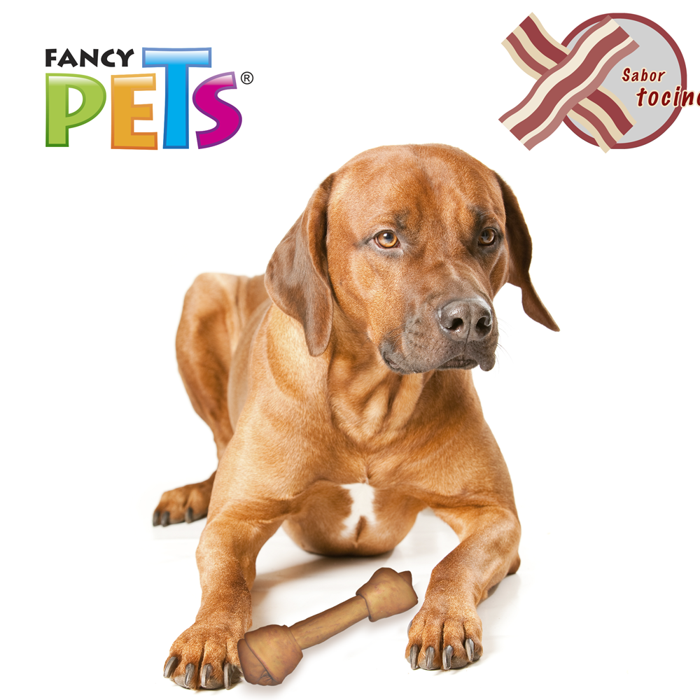 Foto 4 pulgar | Fancy Pets Carnaza Sabor Tocino Para Perro De 23 A 25 Centímetros Con, 1 Pieza