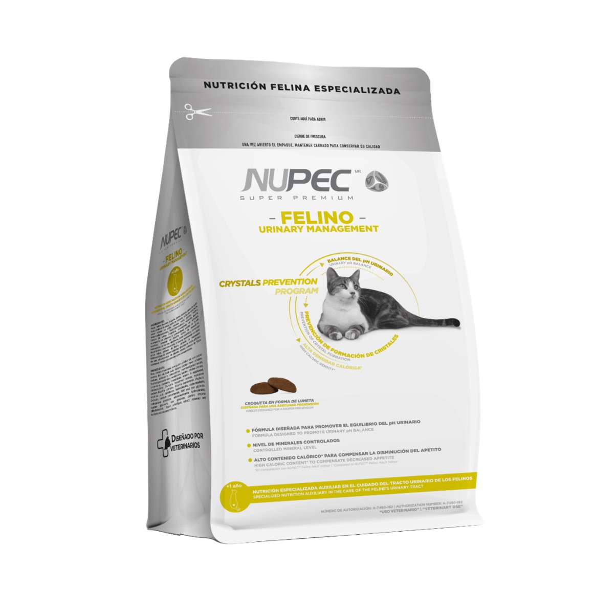 Foto 2 pulgar | Alimento para Gato Felino Urinary Management Nupec 1.5 kg