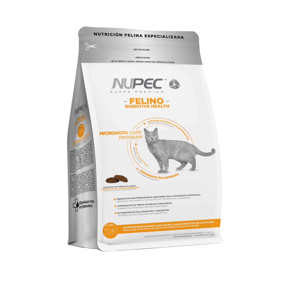 Foto 2 pulgar | Alimento para Gato Nupec Digestive Health 1.5 kg