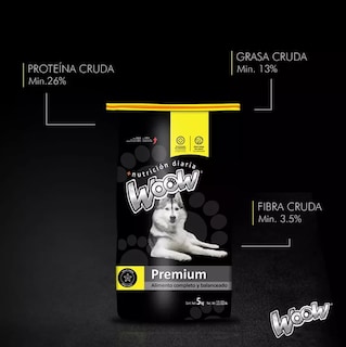 Foto 3 | Croquetas Premium Woow De 15 Kg para Perro