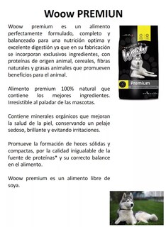 Foto 5 | Croquetas Premium Woow De 15 Kg para Perro