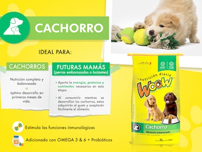 Foto 4 | Croquetas Woow de 20 kg para Cachorro