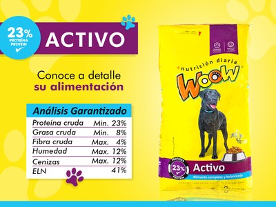 Foto 4 | Croquetas Woow de 25 kg para Perro