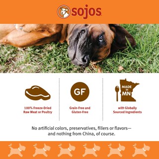 Foto 3 | Golosinas Para Perros Sojos Simply Turkey Liofilizadas, 120 Ml - Venta Internacional.
