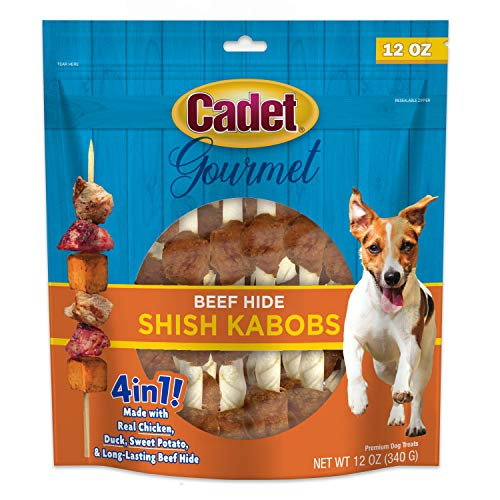 Foto 2 pulgar | Dog Treats Cadet Gourmet Beef Hide Shish Kabob 340 G - Venta Internacional.