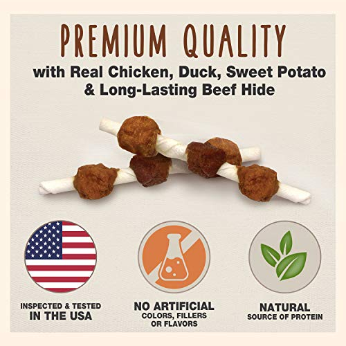 Foto 3 pulgar | Dog Treats Cadet Gourmet Beef Hide Shish Kabob 340 G - Venta Internacional.