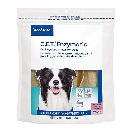 Masticables De Higiene Bucal Virbac Cet Enzymatic Para Perros - Venta Internacional.