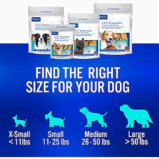 Foto 5 | Masticables De Higiene Bucal Virbac Cet Enzymatic Para Perros - Venta Internacional.