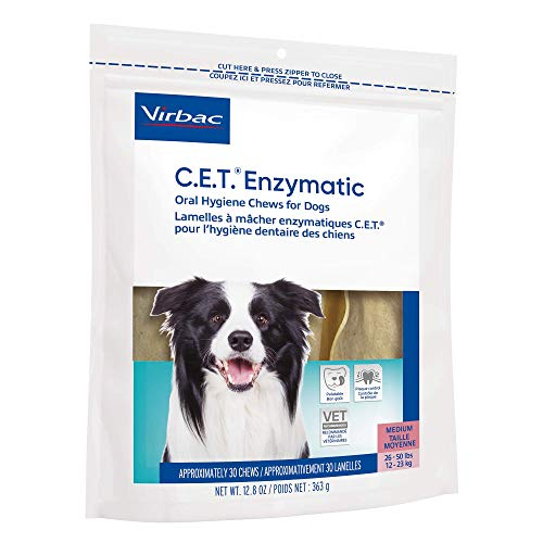 Foto 7 | Masticables De Higiene Bucal Virbac Cet Enzymatic Para Perros - Venta Internacional.