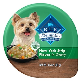 Foto 3 | Comida Húmeda Para Perros Blue Buffalo Delights, Raza Pequeña, 100 G, 12 Unidades - Venta Internacional.