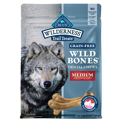 Foto 2 pulgar | Dental Chews Blue Wilderness Wild Bones, 10 Onzas, Para Perros - Venta Internacional.