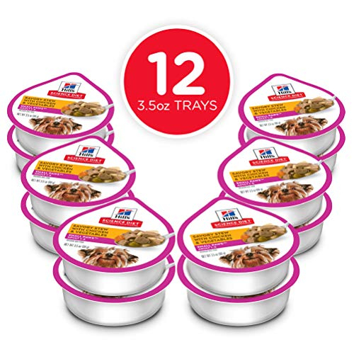 Foto 2 | Comida Húmeda Para Perros Hill's Science Diet Adult Small Paws 99 G (x12) - Venta Internacional.