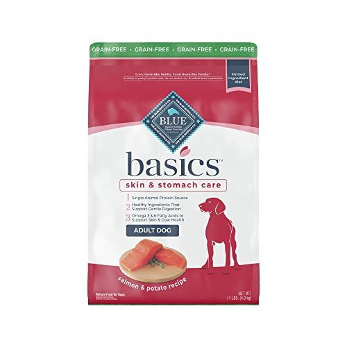 Alimento Para Perros Blue Buffalo Basics Para El Cuidado De La Piel Y El Estómago, 5 Kg - Venta Internacional.