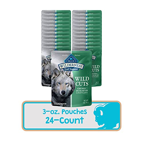 Foto 3 pulgar | Alimento Húmedo Para Perros Blue Buffalo Wilderness Trail Toppers Duck 90 G - Venta Internacional.