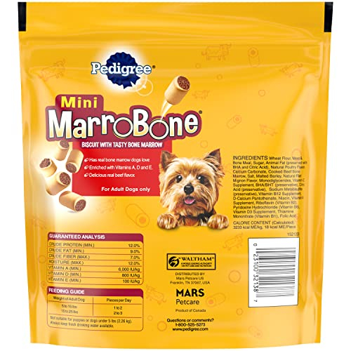 Foto 3 pulgar | Golosinas Para Perros Pedigree Marrobone, Sabor A Carne Auténtica, 425 Ml - Venta Internacional.