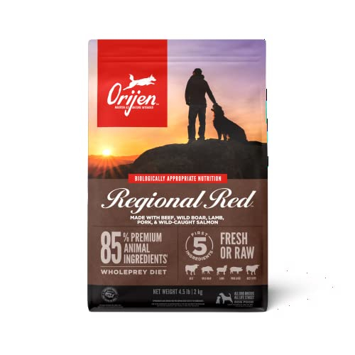 Alimento Para Perros Orijen Regional Red Recipe Con Alto Contenido De Proteínas, 2,04 Kg - Venta Internacional.