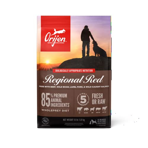 Alimento Para Perros Orijen Regional Red Recipe Con Alto Contenido De Proteínas, 5,9 Kg - Venta Internacional.