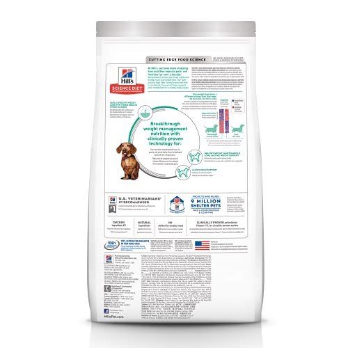 Foto 3 pulgar | Alimento Para Perros Hill's Science Diet Para Adultos, Peso Perfecto: 6,8 Kg - Venta Internacional.