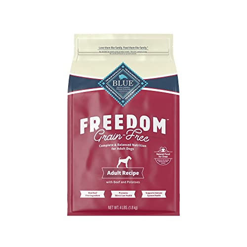 Foto 2 pulgar | Comida Para Perros Blue Buffalo Freedom, Receta De Carne Sin Cereales, 1,8 Kg - Venta Internacional.