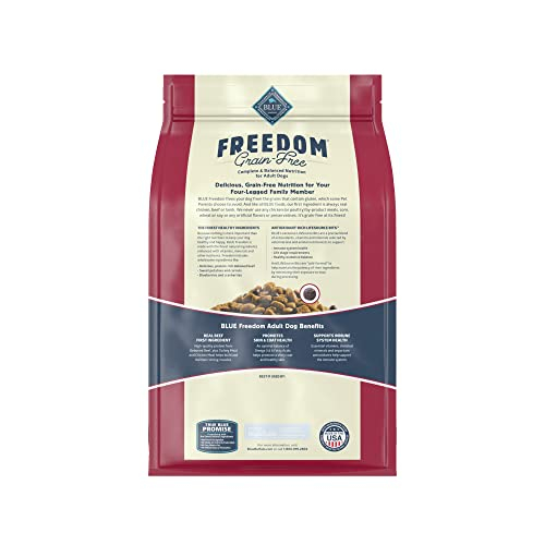 Foto 3 pulgar | Comida Para Perros Blue Buffalo Freedom, Receta De Carne Sin Cereales, 1,8 Kg - Venta Internacional.