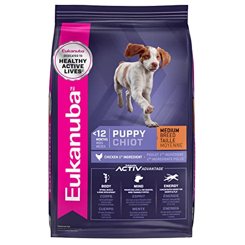 Foto 2 pulgar | Pienso Para Perros Eukanuba Puppy De Raza Mediana 7,26 Kg - Venta Internacional.