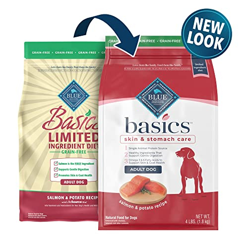 Foto 3 pulgar | Alimento Para Perros Blue Buffalo Basics Para El Cuidado De La Piel Y El Estómago, 1,8 Kg - Venta Internacional.
