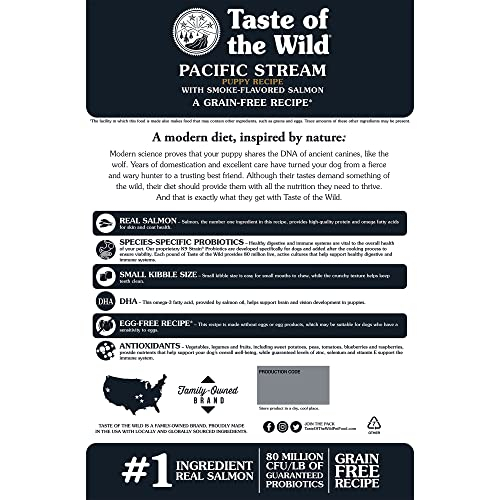 Foto 3 pulgar | Alimento Seco Para Cachorros Taste Of The Wild Pacific Stream Salmon 2.27k - Venta Internacional.