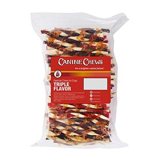 Foto 1 | Masticables Caninos Dog Dental Stick Twists, Paquete De 100 - Venta Internacional.